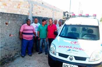 Cabrália: Prefeito Carlos Lero entrega Ambulância ao Distrito de Ponto Central